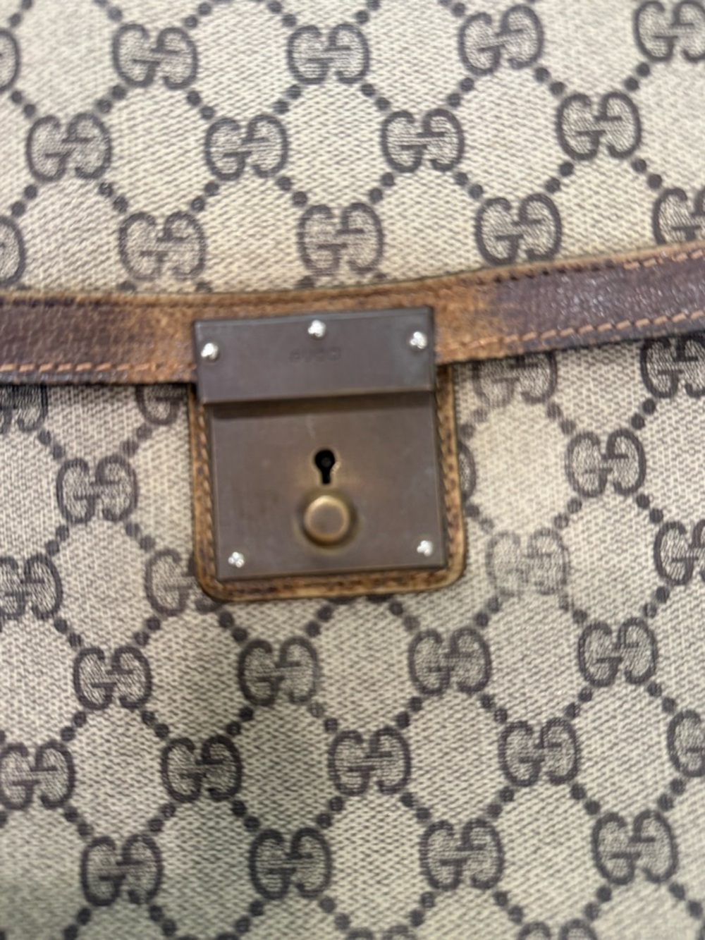 THIS ITEM HAS HAS BEEN SOLD! PROJECT ITEM: Gucci Vintage Document Case 1970s: - Picture 9 of 13